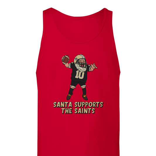 New Orleans Saints Unisex Santa Tank Top