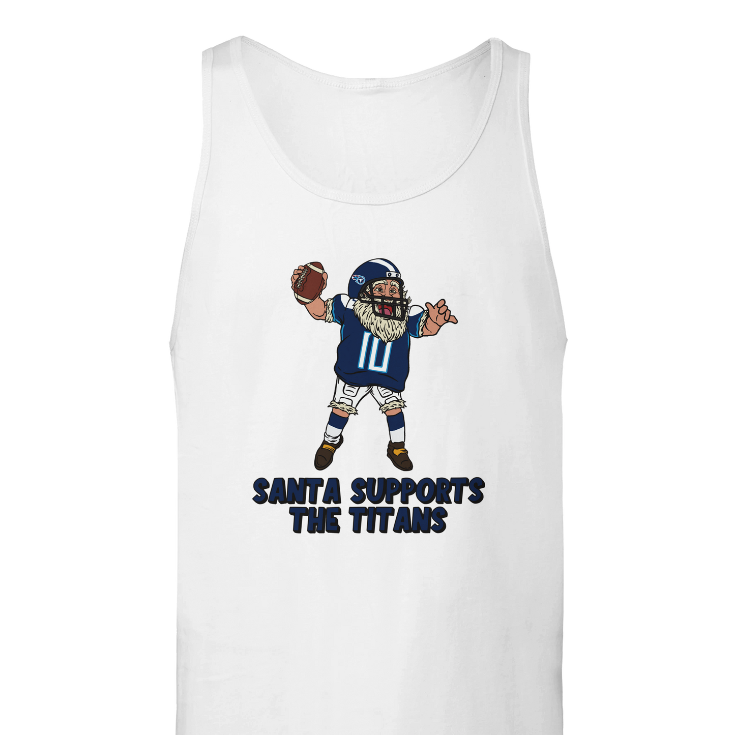 Tennessee Titans Unisex Santa Tank Top