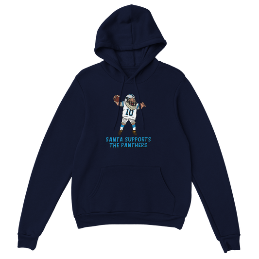 Carolina Panthers Unisex Pullover Santa Hoodie