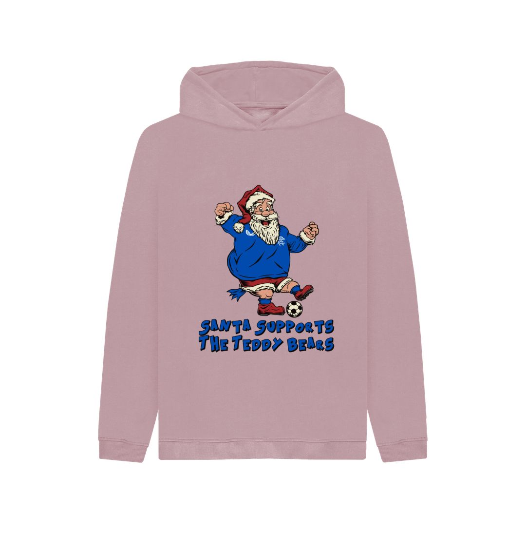 Mauve Rangers Kids Santa Hoody