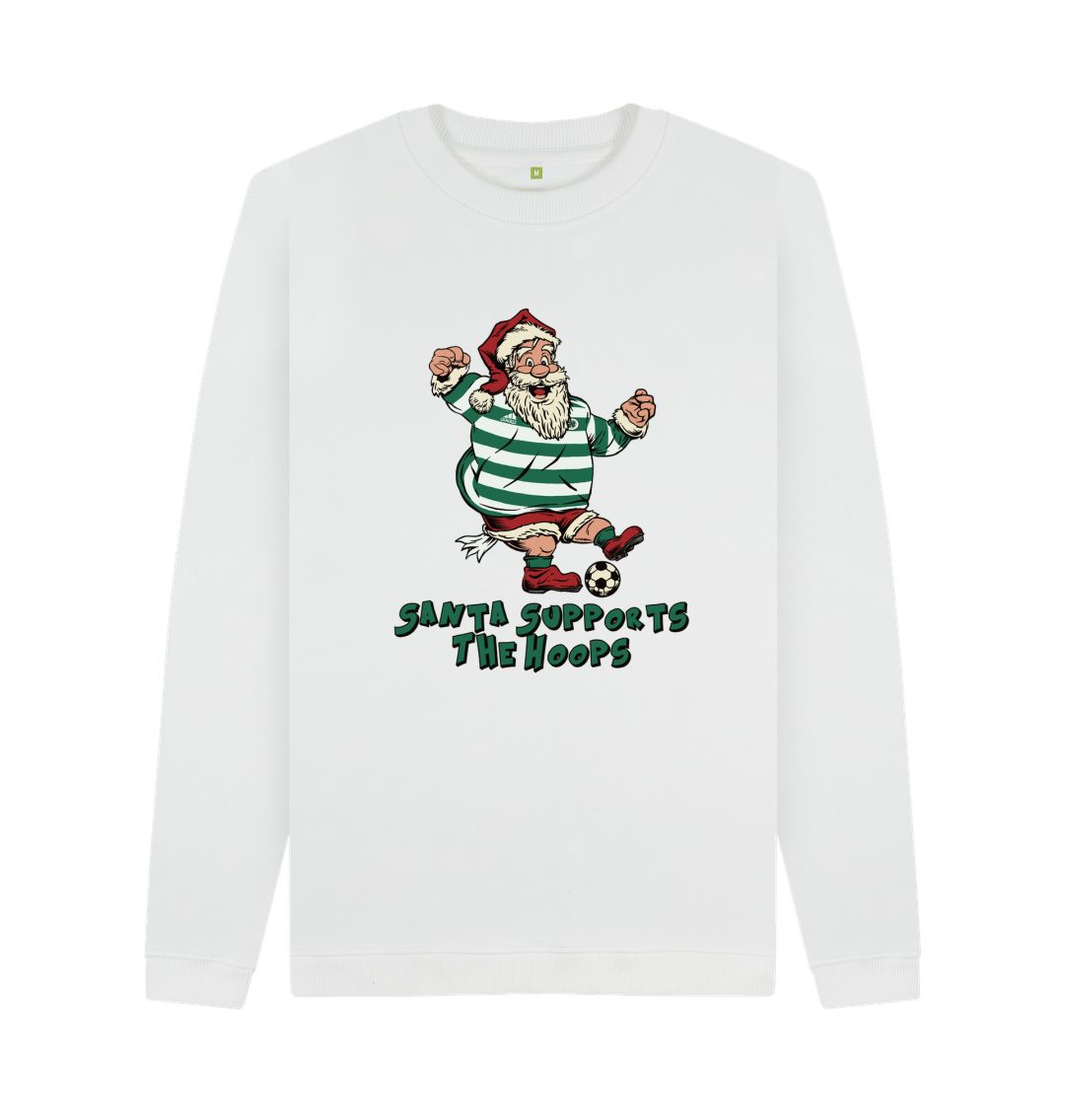 White Celtic Men's Santa Jumper