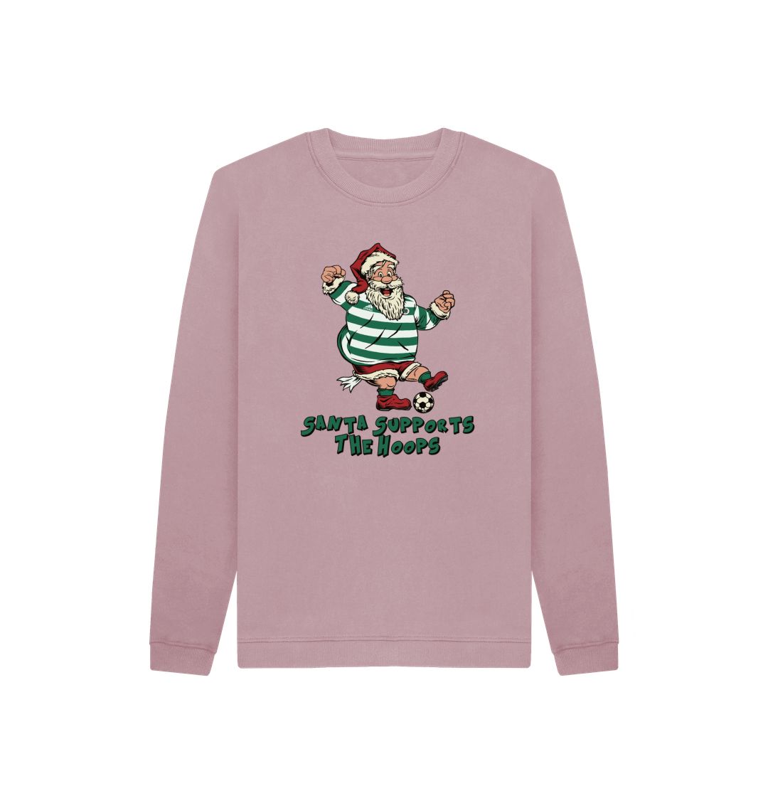 Mauve Celtic Kids Santa Jumper