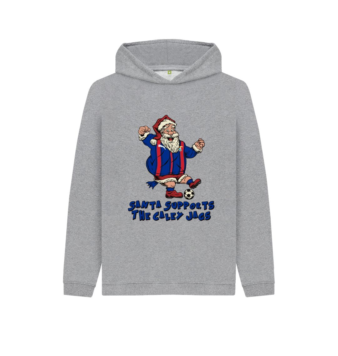 Athletic Grey Inverness Kids Santa Hoody