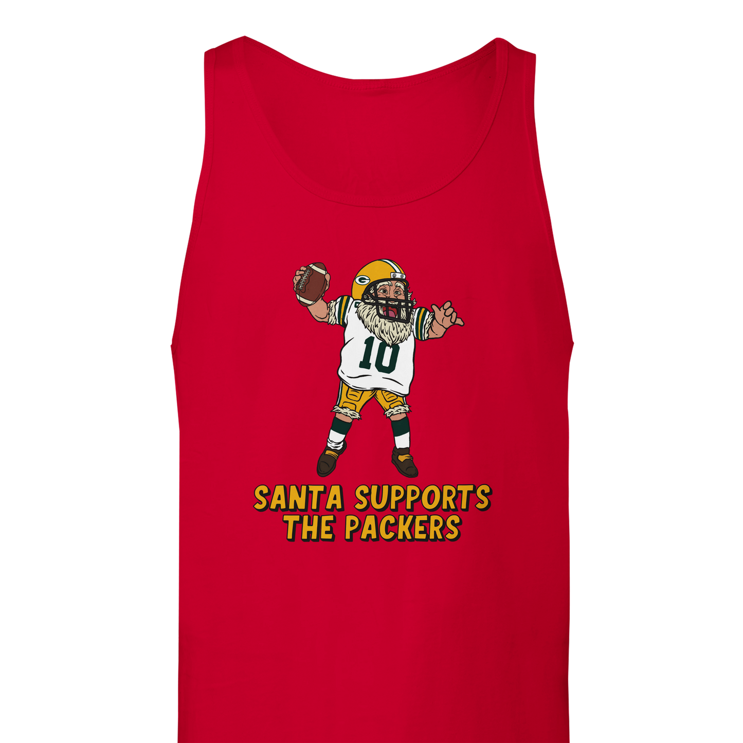 Green Bay Packers Unisex Santa Tank Top