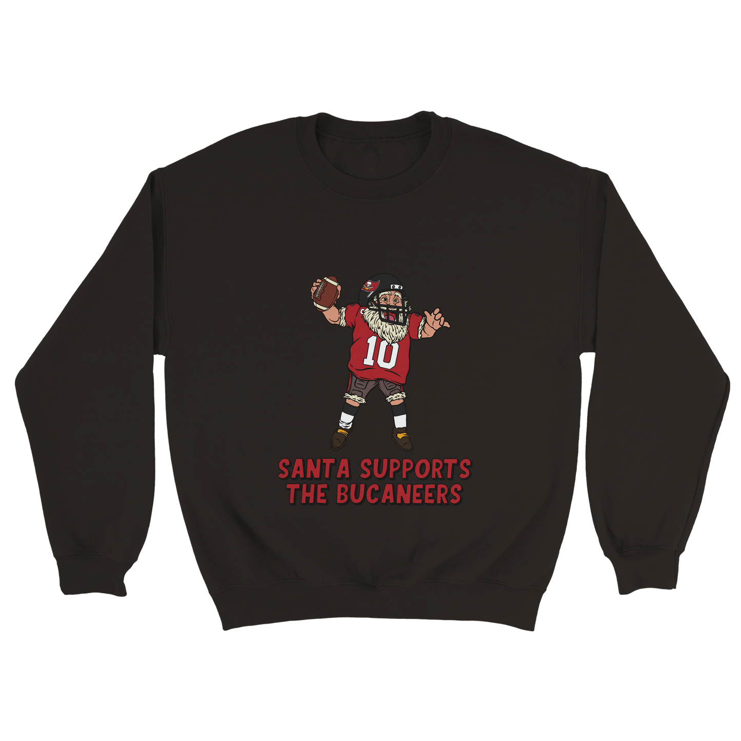 Tampa Bay Buccaneers Unisex Crewneck Santa Sweatshirt