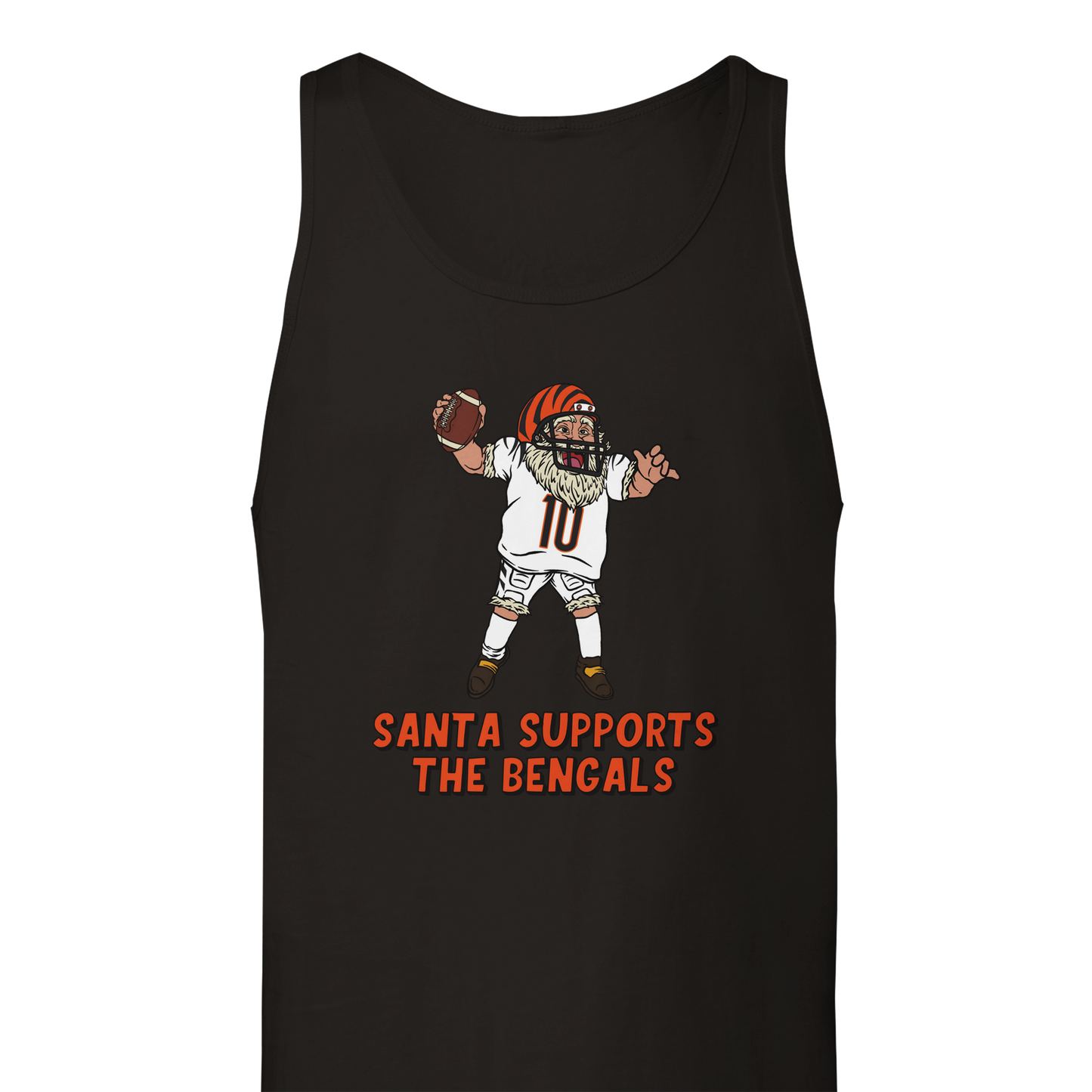 Cincinnati Bengals Unisex Santa Tank Top