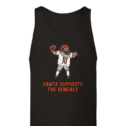 Cincinnati Bengals Unisex Santa Tank Top