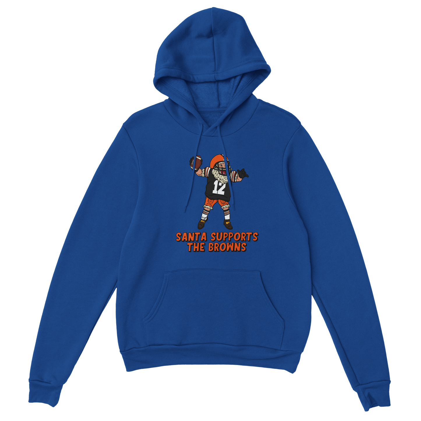 Cleveland Browns Unisex Pullover Santa Hoodie