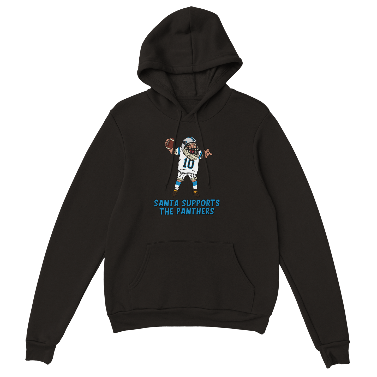 Carolina Panthers Unisex Pullover Santa Hoodie