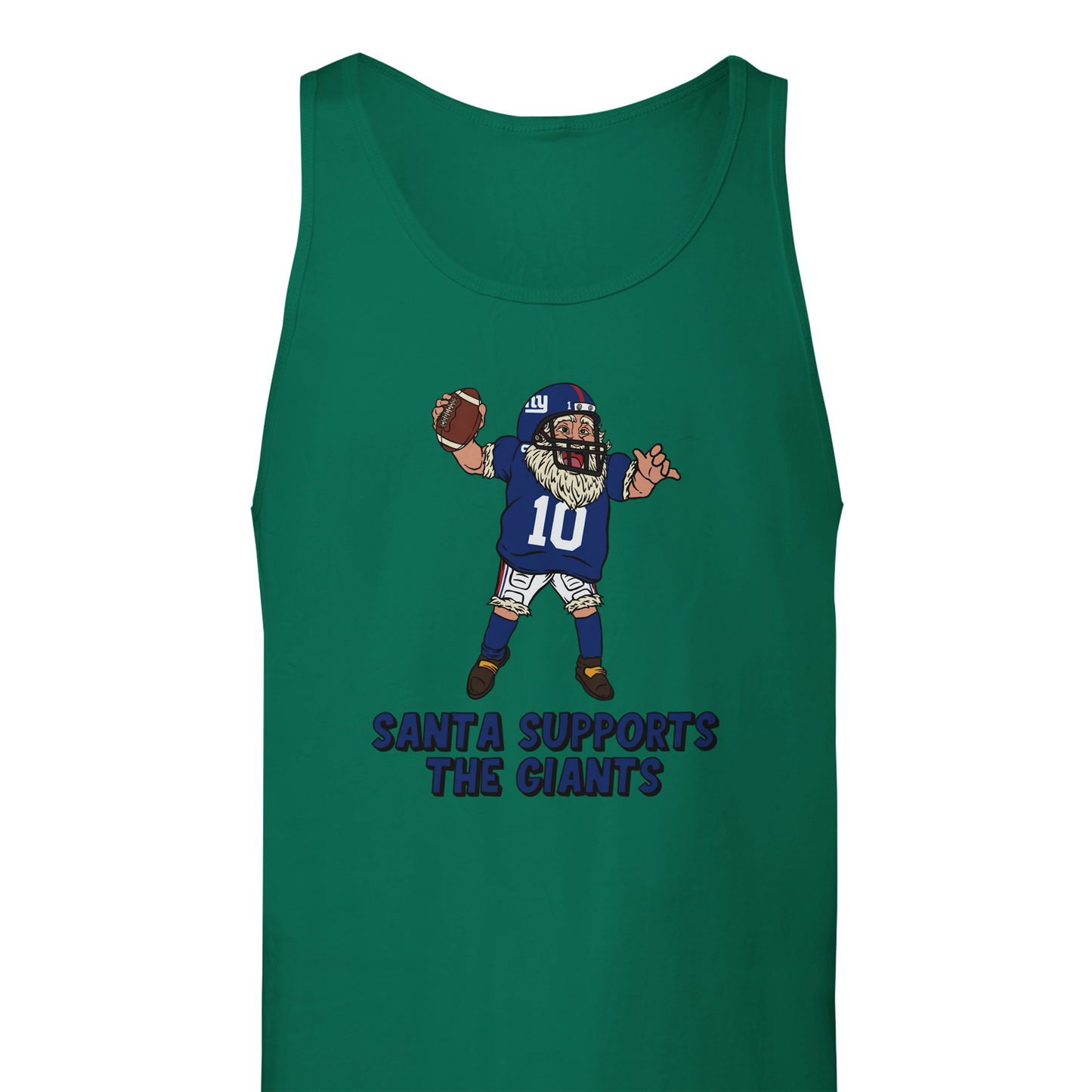 New York Giants Unisex Santa Tank Top