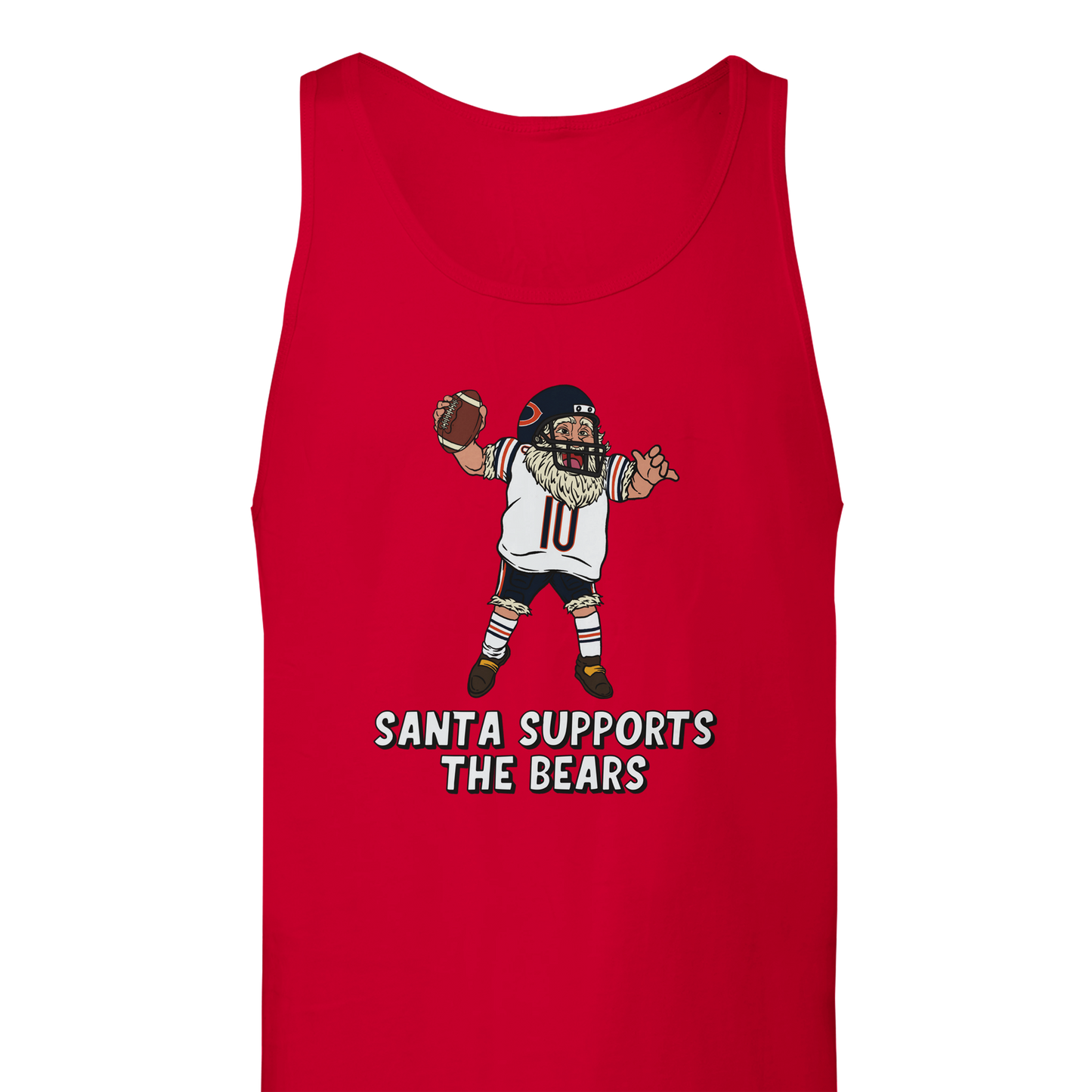 Chicago Bears Unisex Santa Tank Top