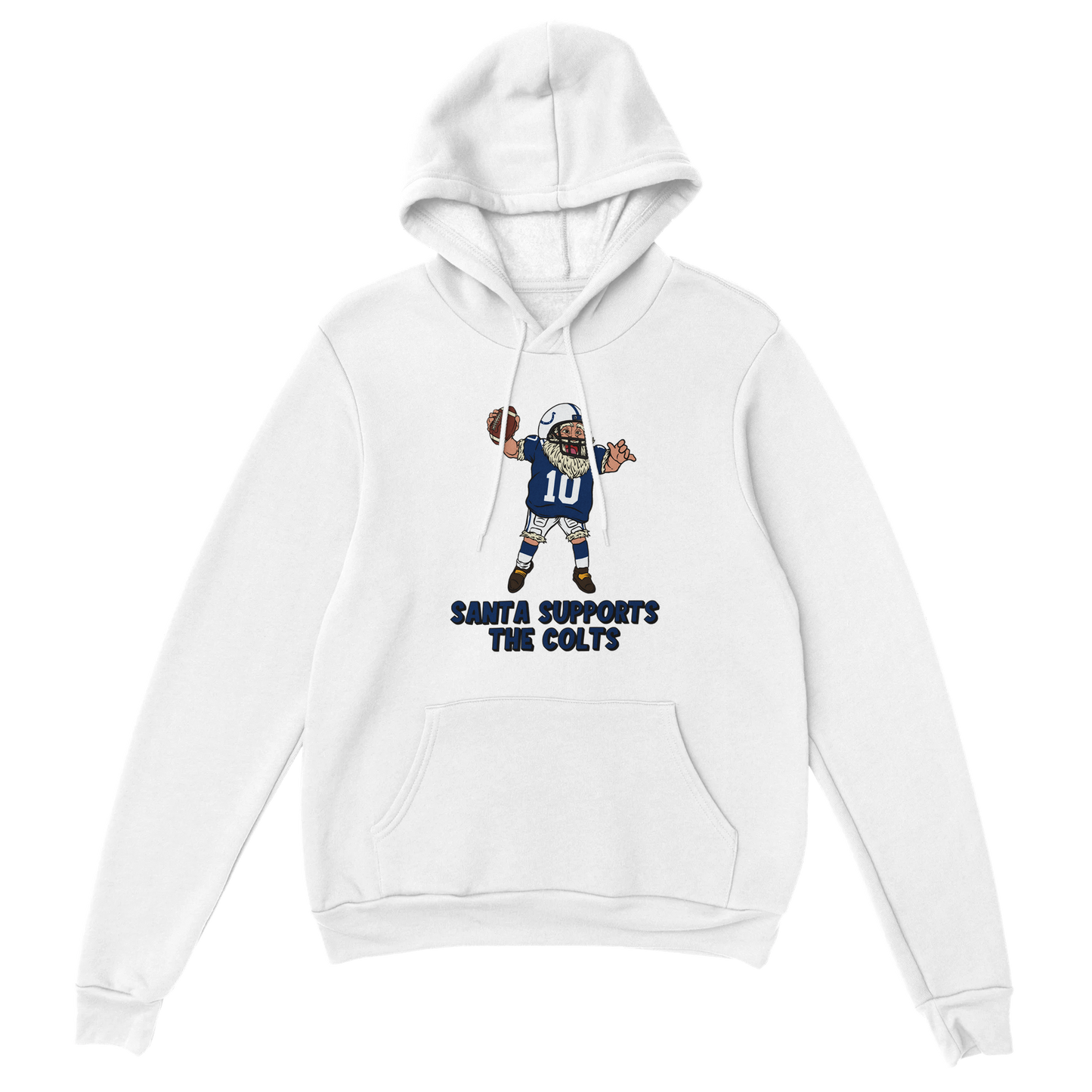 Indianapolis Colts Unisex Pullover Santa Hoodie