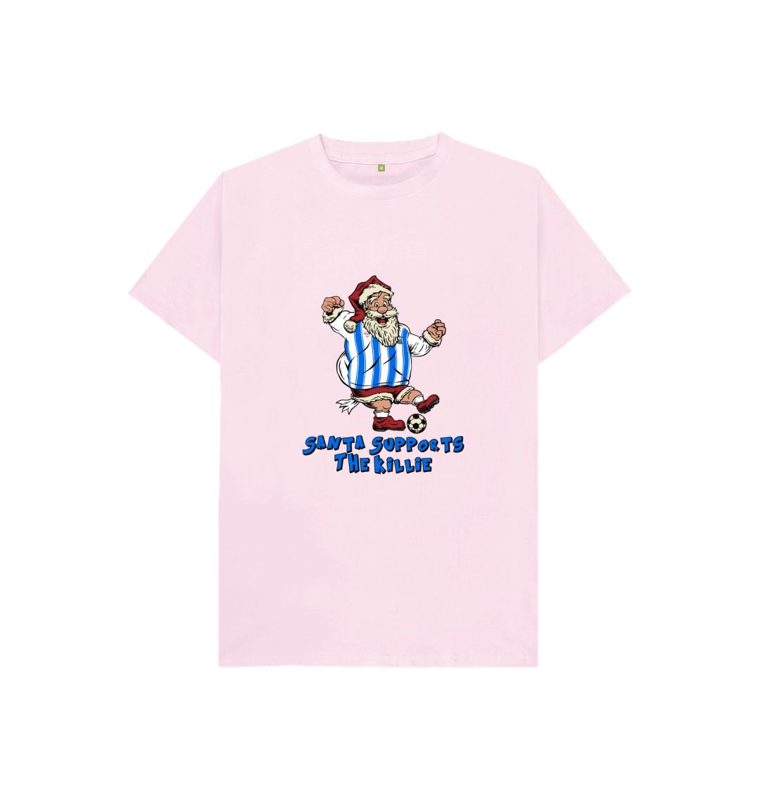 Pink Kilmarnock Kids Santa T-shirt