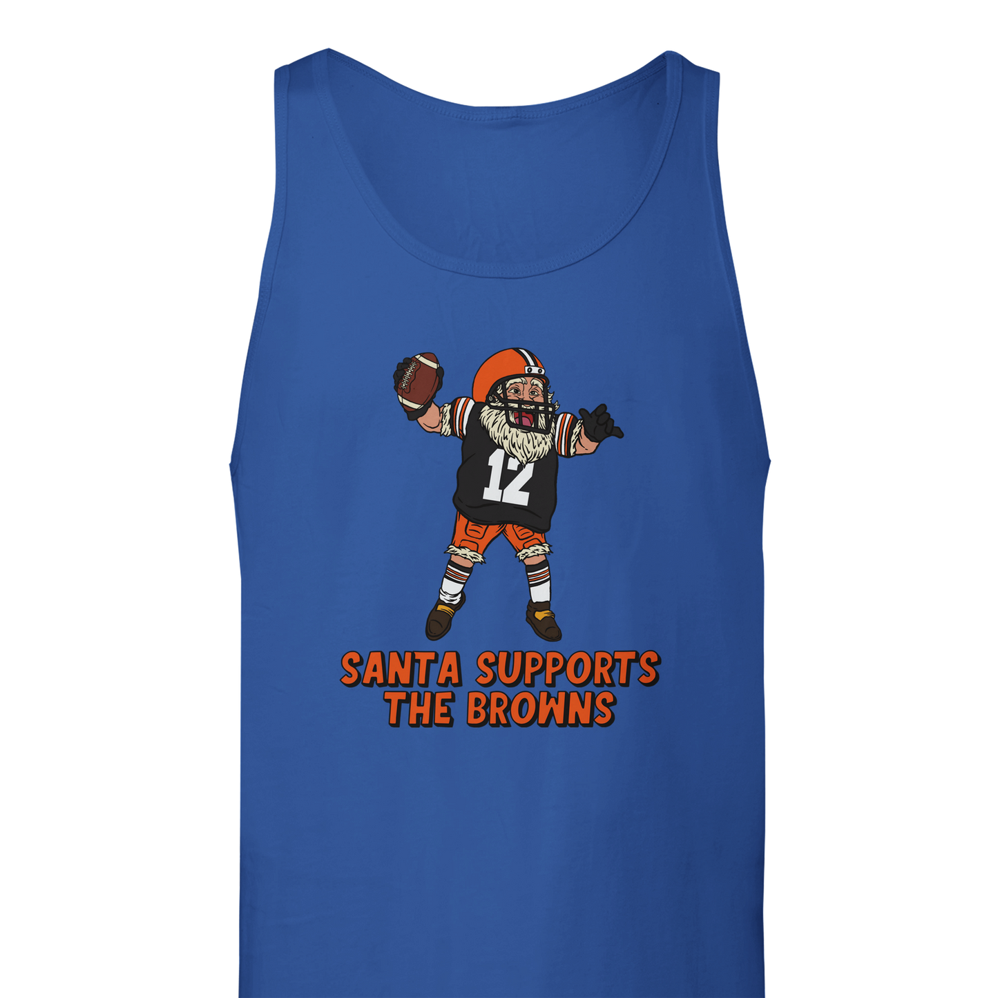 Cleveland Browns Unisex Santa Tank Top