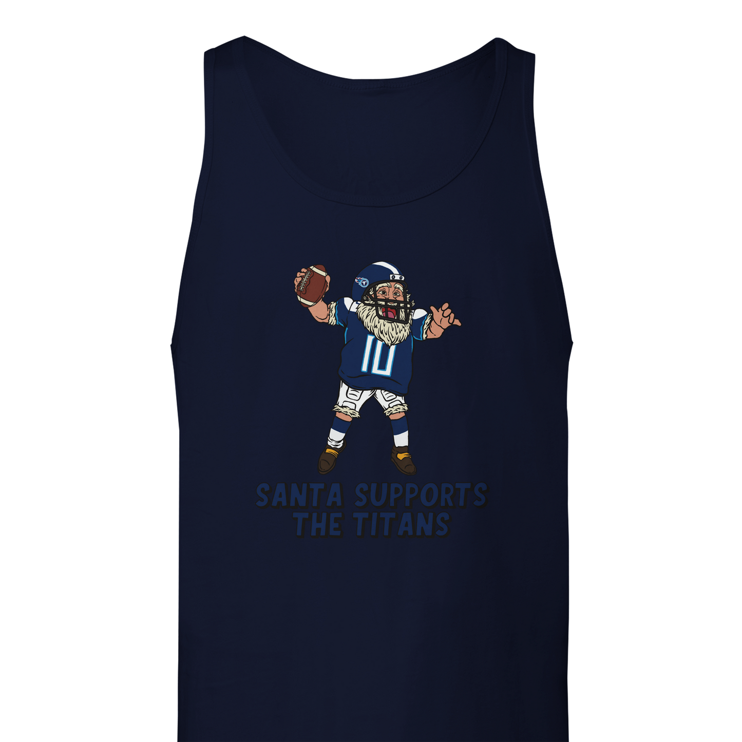 Tennessee Titans Unisex Santa Tank Top