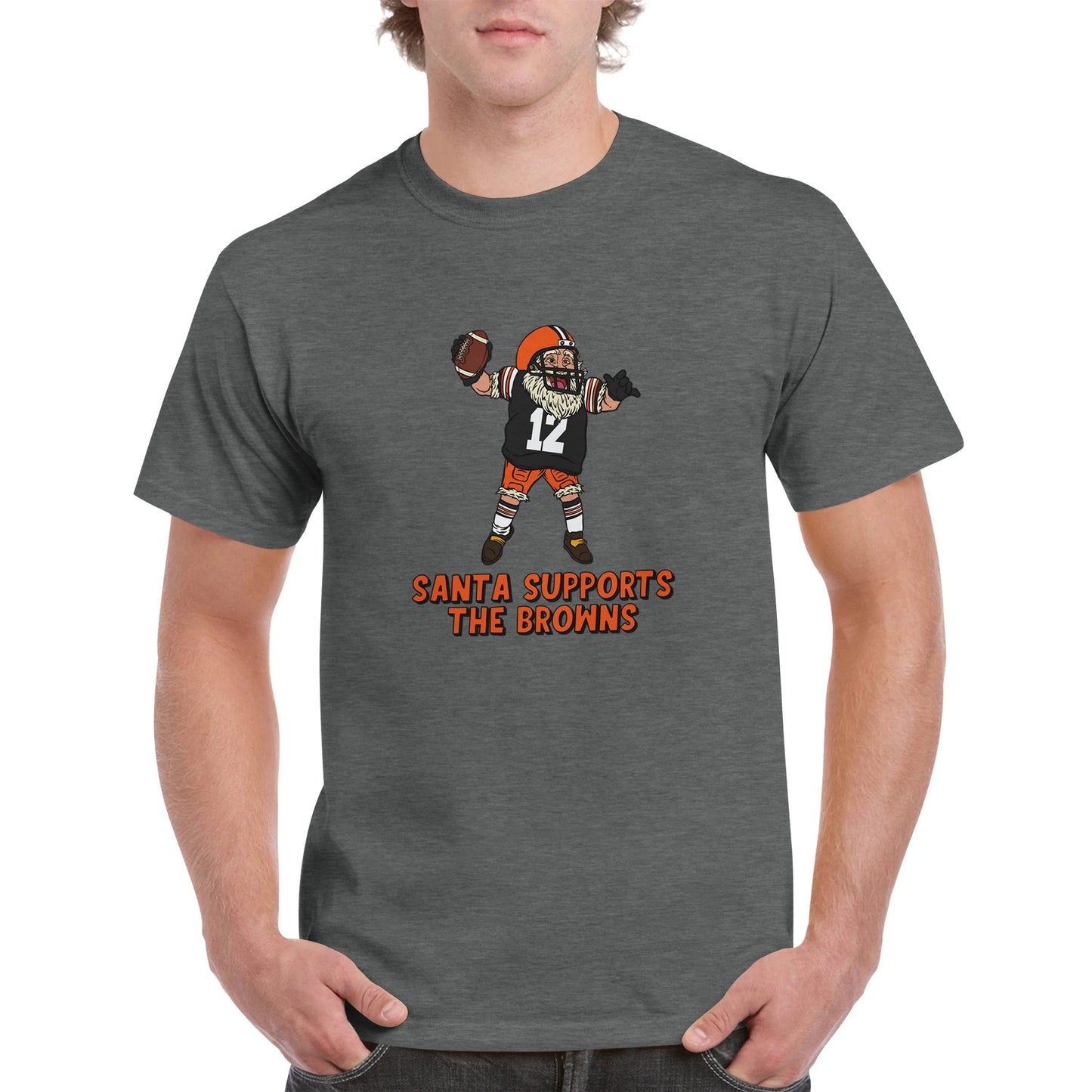 Cleveland Browns Santa T-shirt