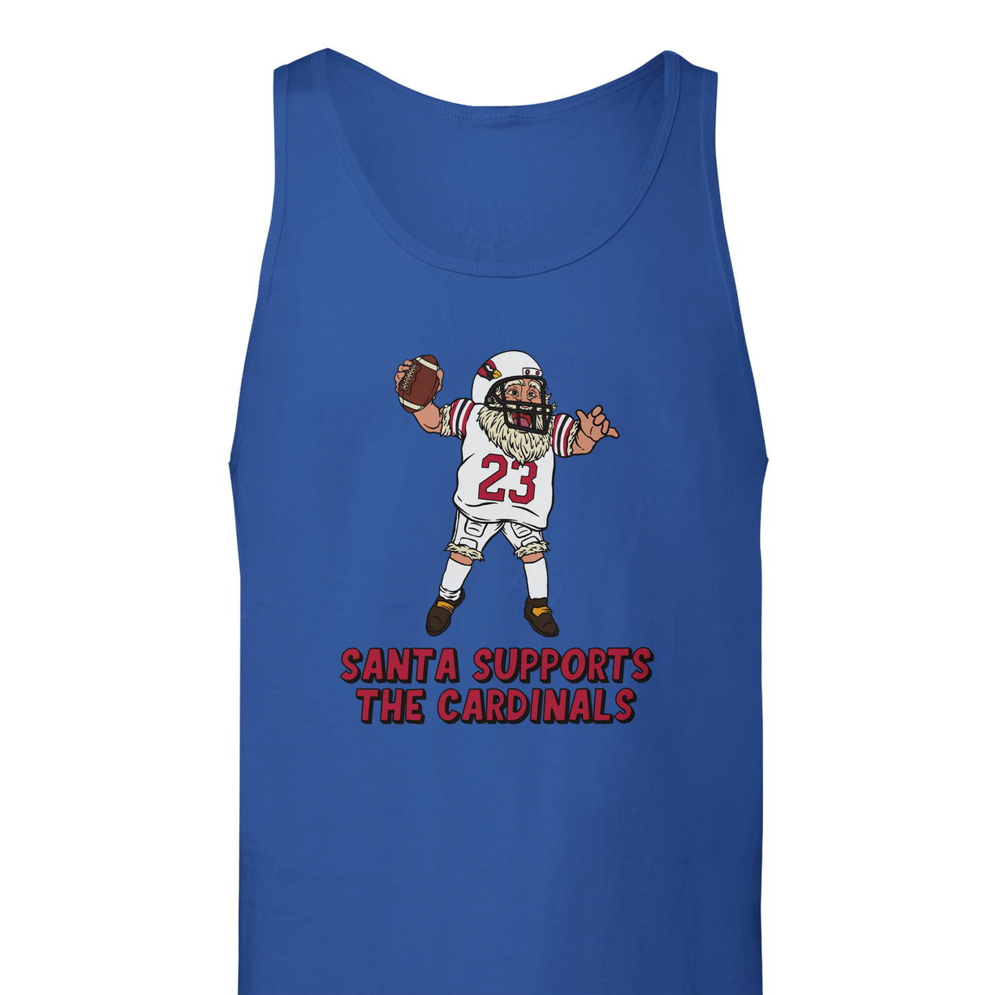 Arizona Cardinals Unisex Santa Tank Top