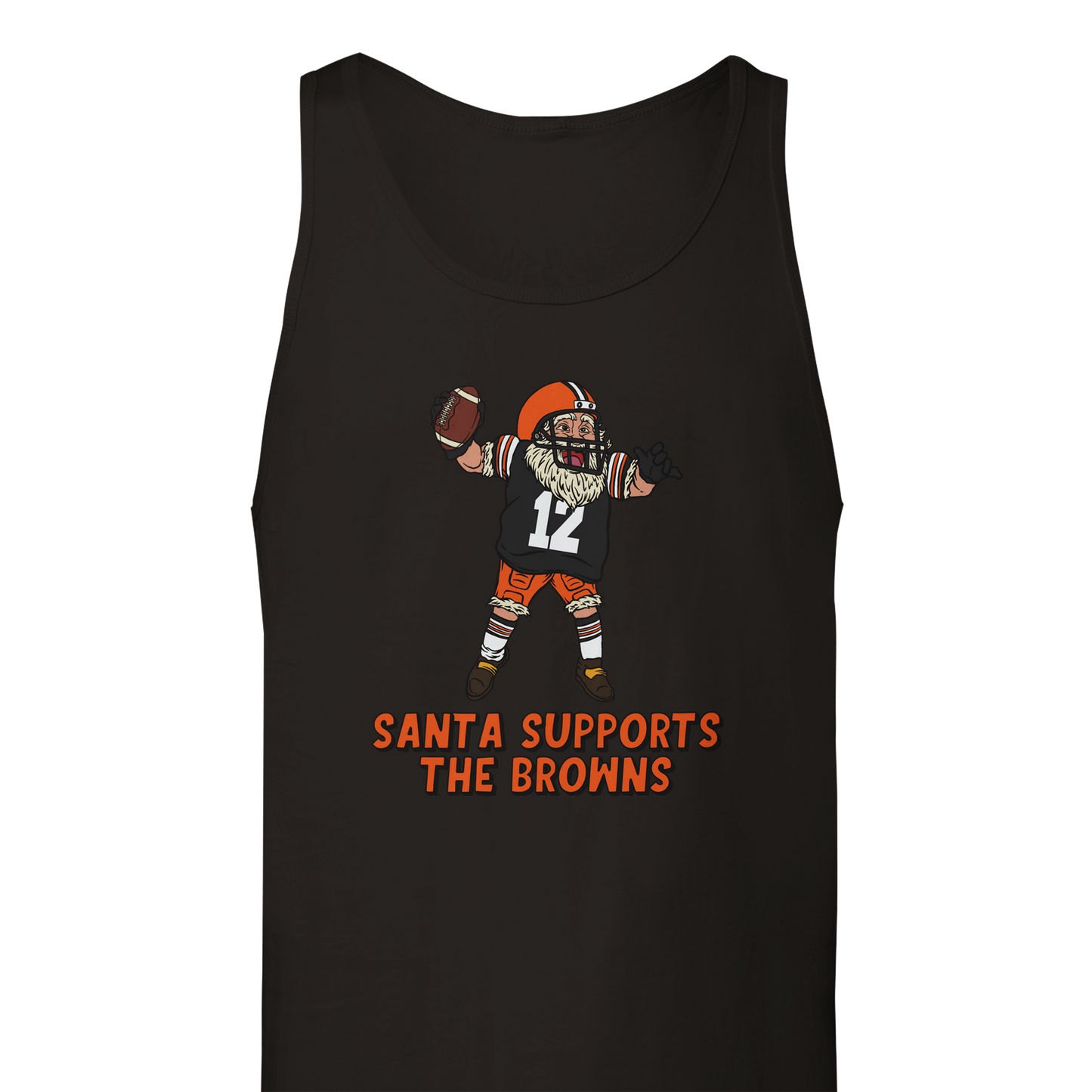 Cleveland Browns Unisex Santa Tank Top