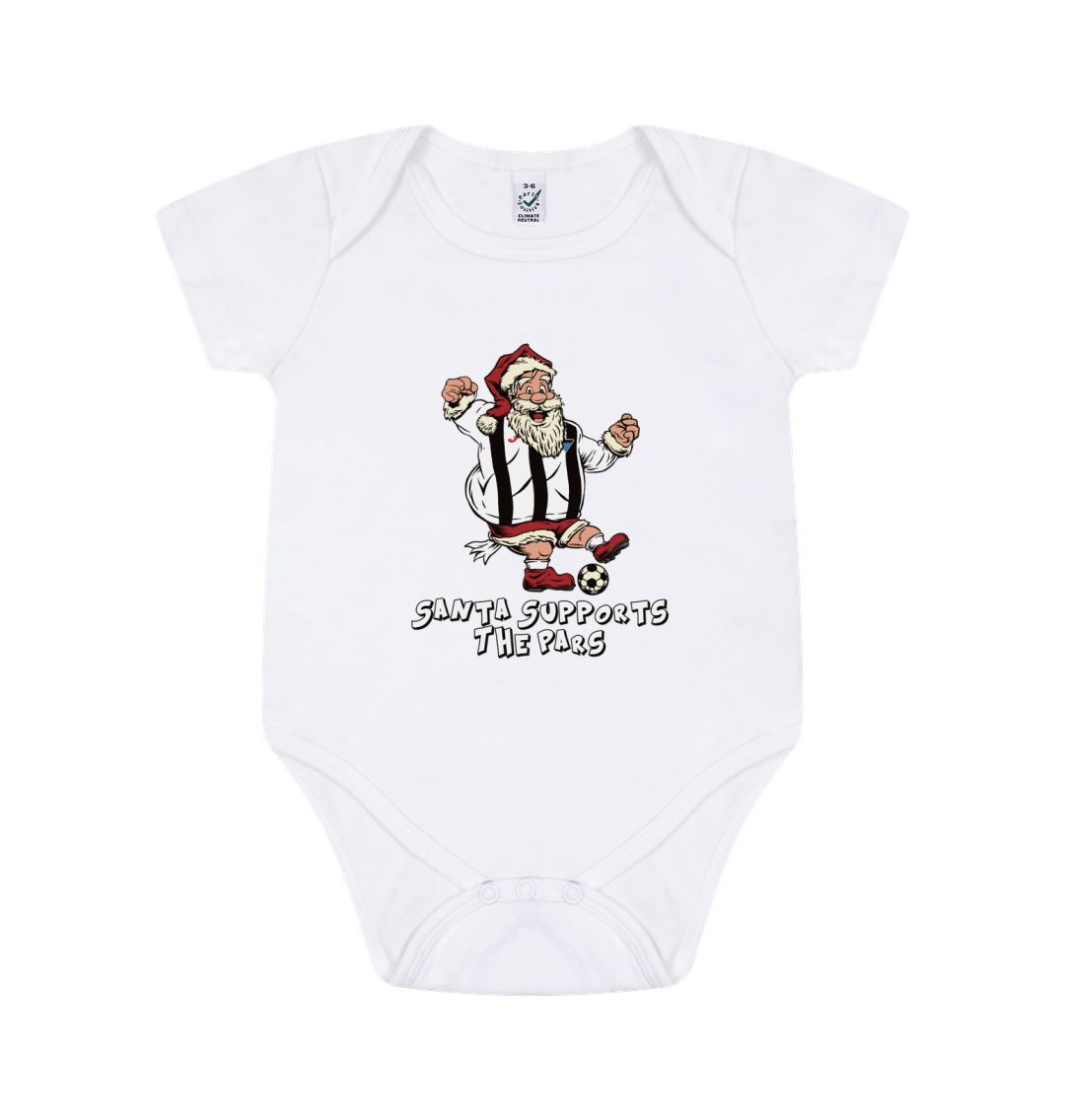 White Dunfermline Baby Grow