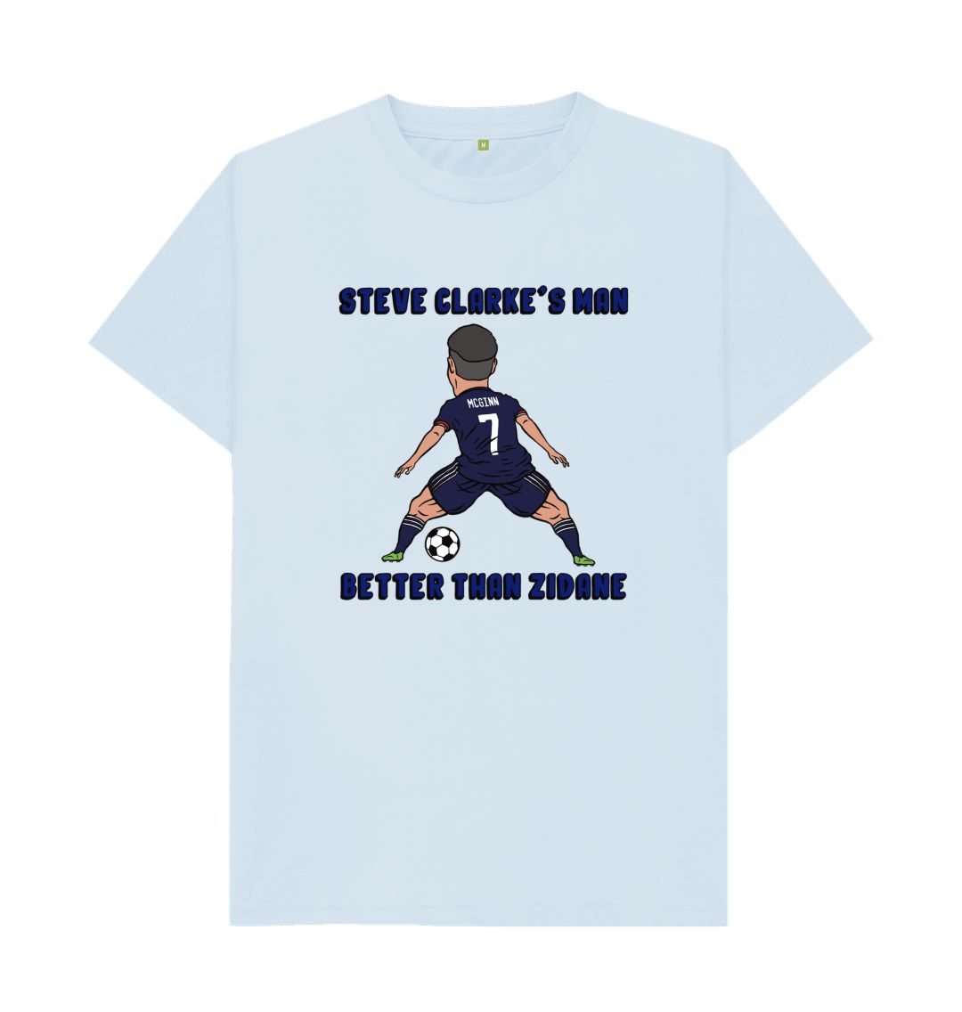 Sky Blue Scotland Euro 2024 John McGinn Men's T-shirt