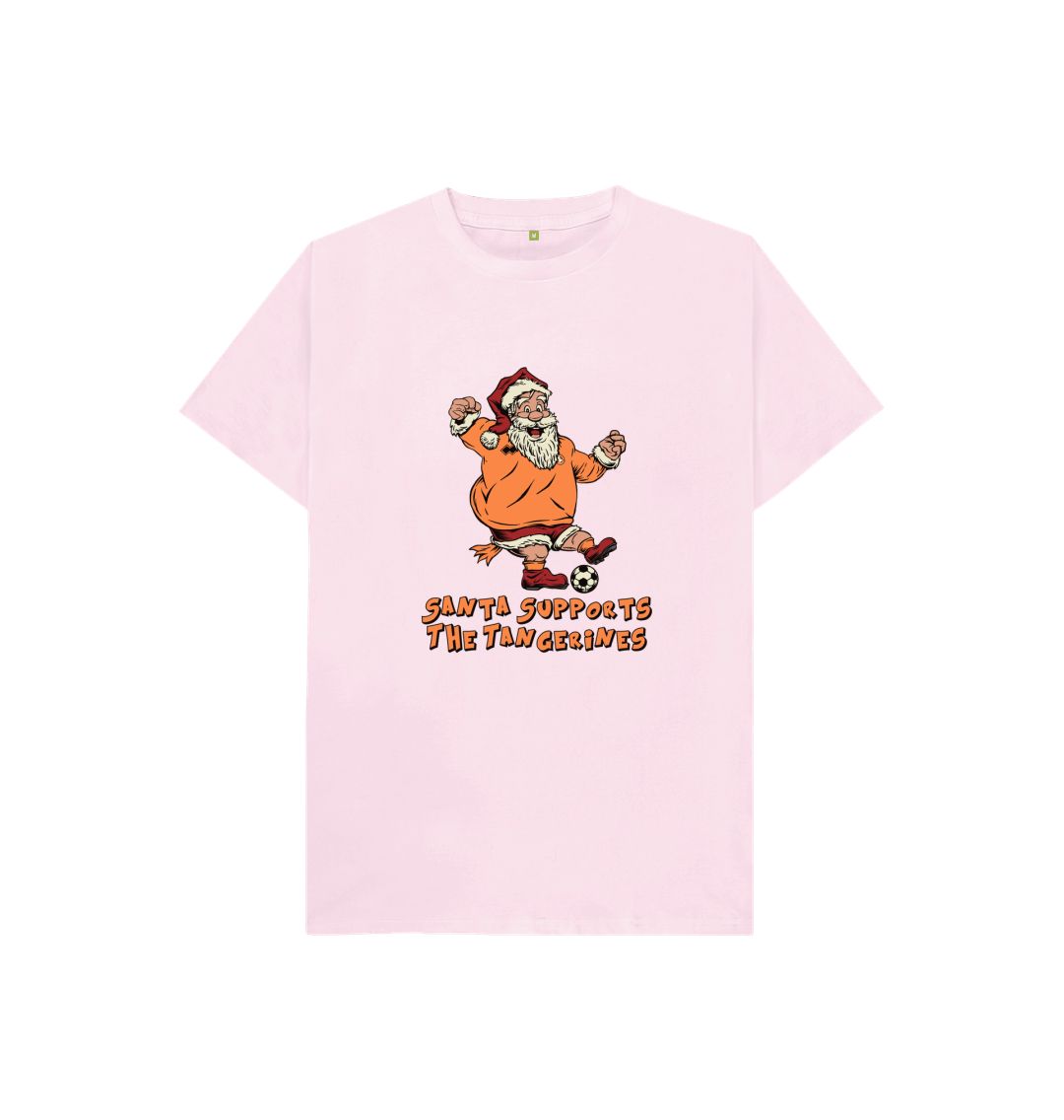 Pink Dundee United Kids Santa T-shirt