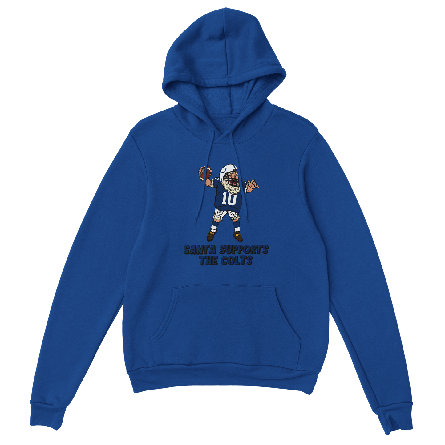 Indianapolis Colts Unisex Pullover Santa Hoodie