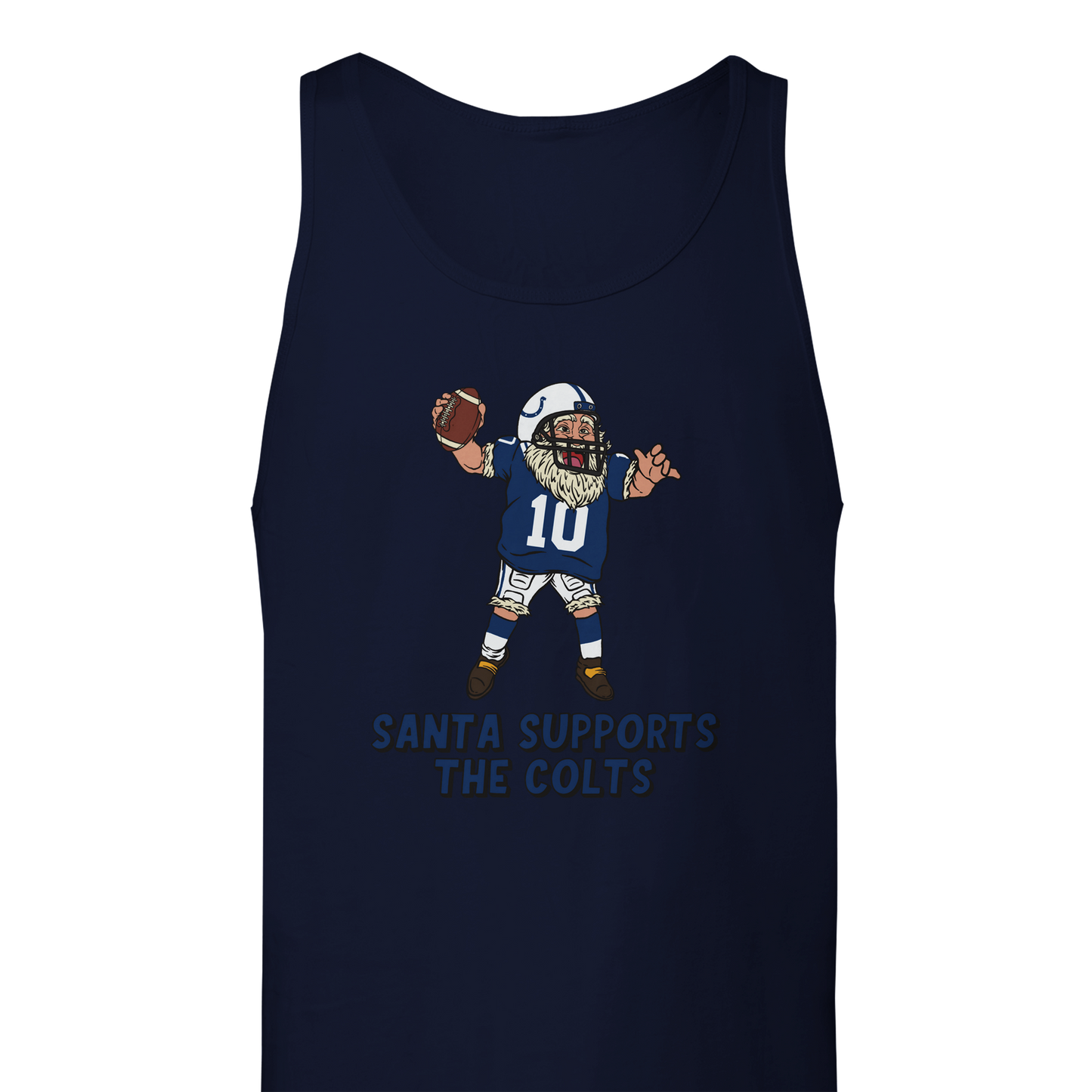 Indianapolis Colts Unisex Santa Tank Top