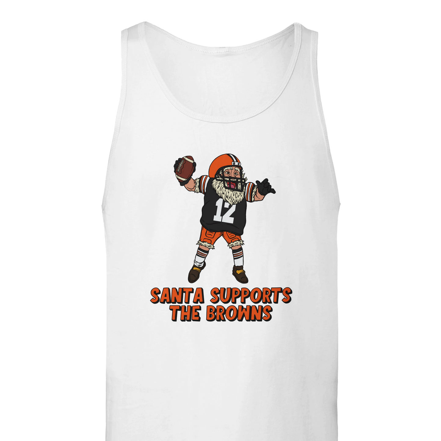 Cleveland Browns Unisex Santa Tank Top