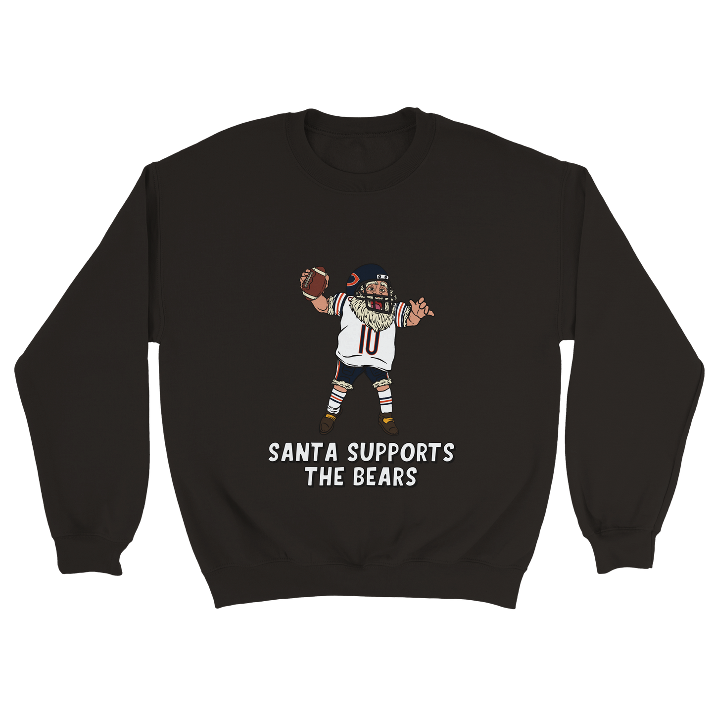 Chicago Bears Unisex Crewneck Santa Sweatshirt