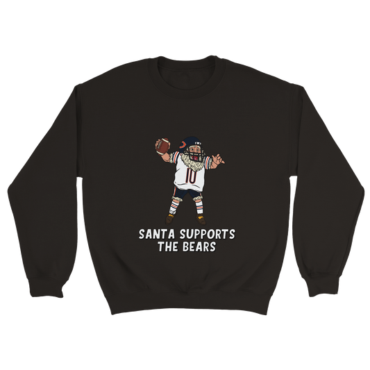 Chicago Bears Unisex Crewneck Santa Sweatshirt