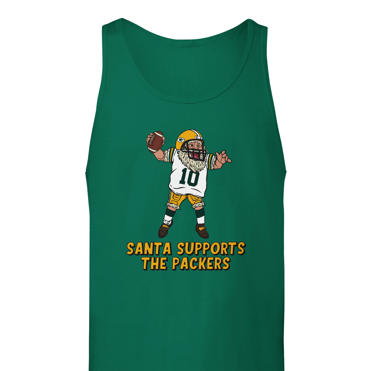 Green Bay Packers Unisex Santa Tank Top