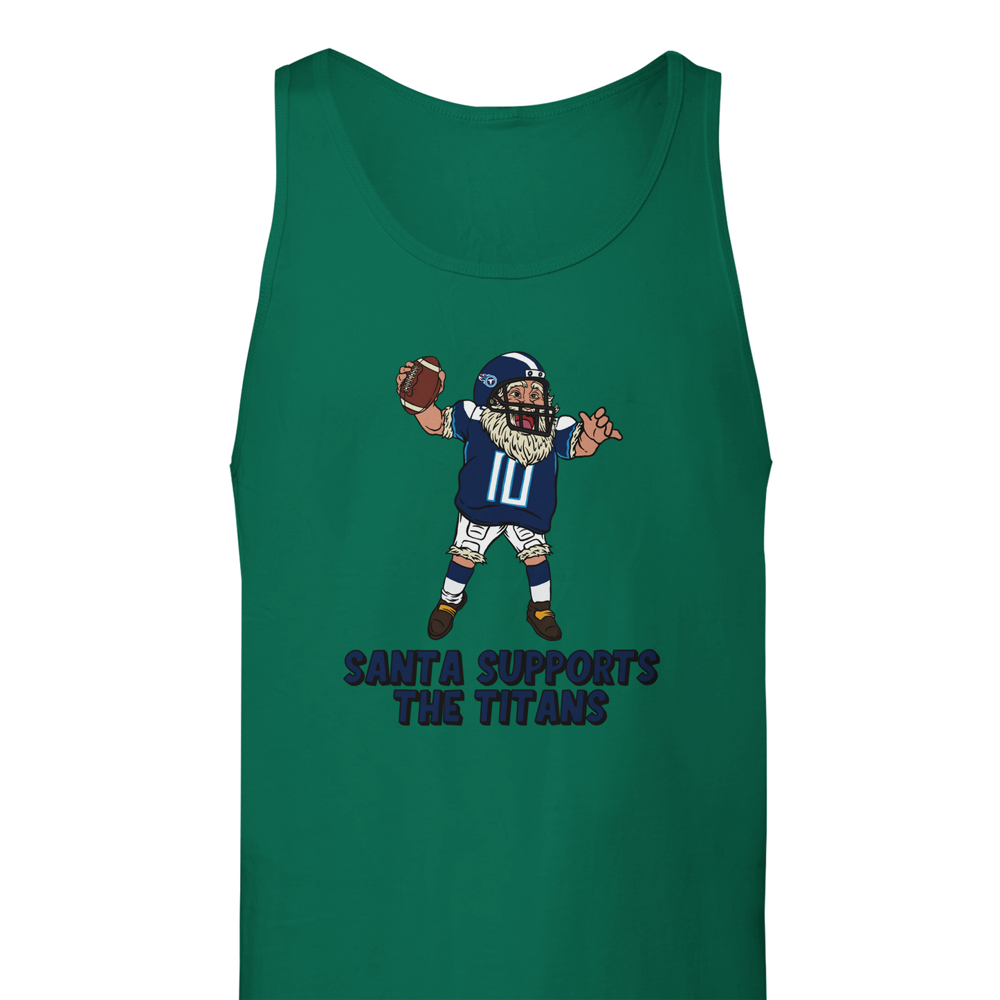 Tennessee Titans Unisex Santa Tank Top