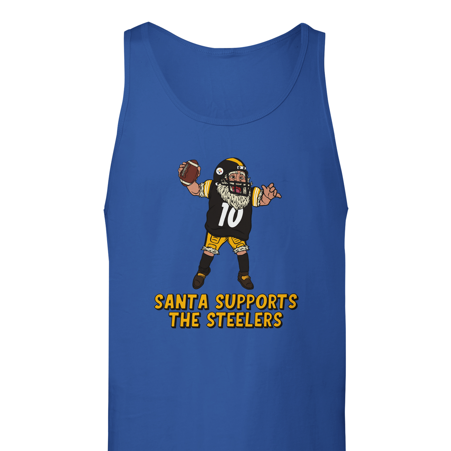 Pittsburgh Steelers Unisex Santa Tank Top