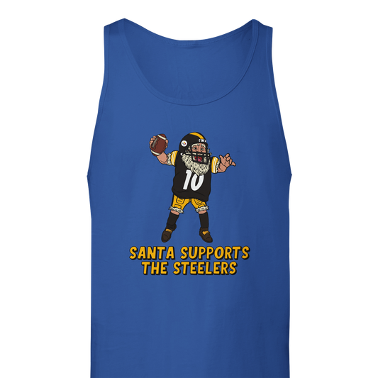 Pittsburgh Steelers Unisex Santa Tank Top