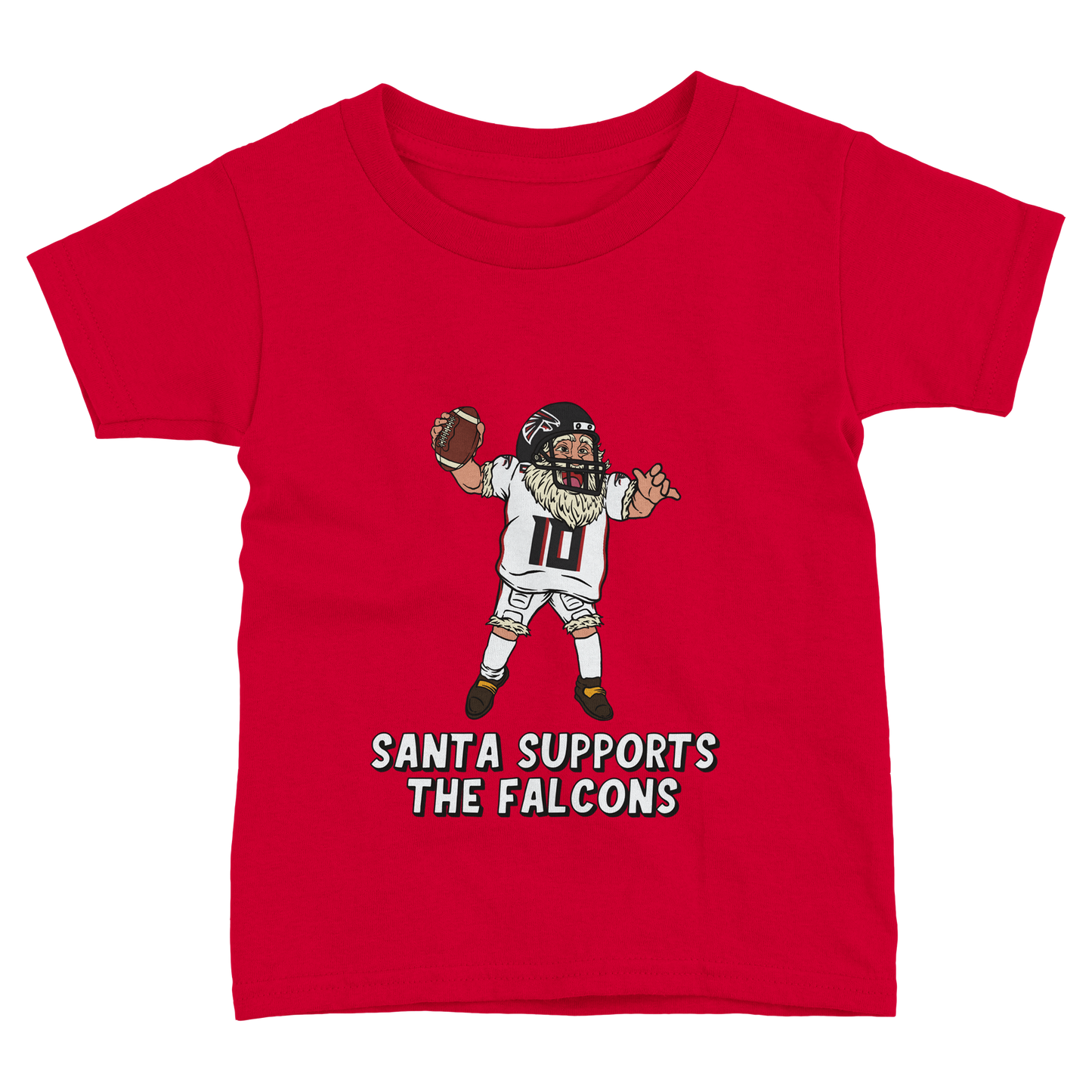 Atlanta Falcons Toddler Santa T-Shirt