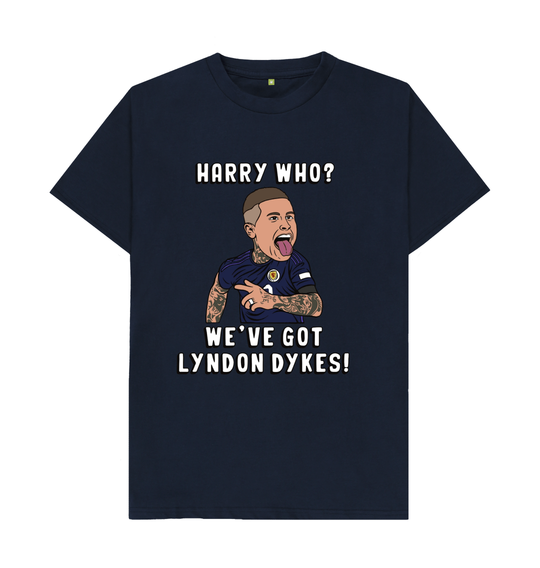 Navy Blue Scotland Euro 2024 Lydon Dykes T-shirt Navy