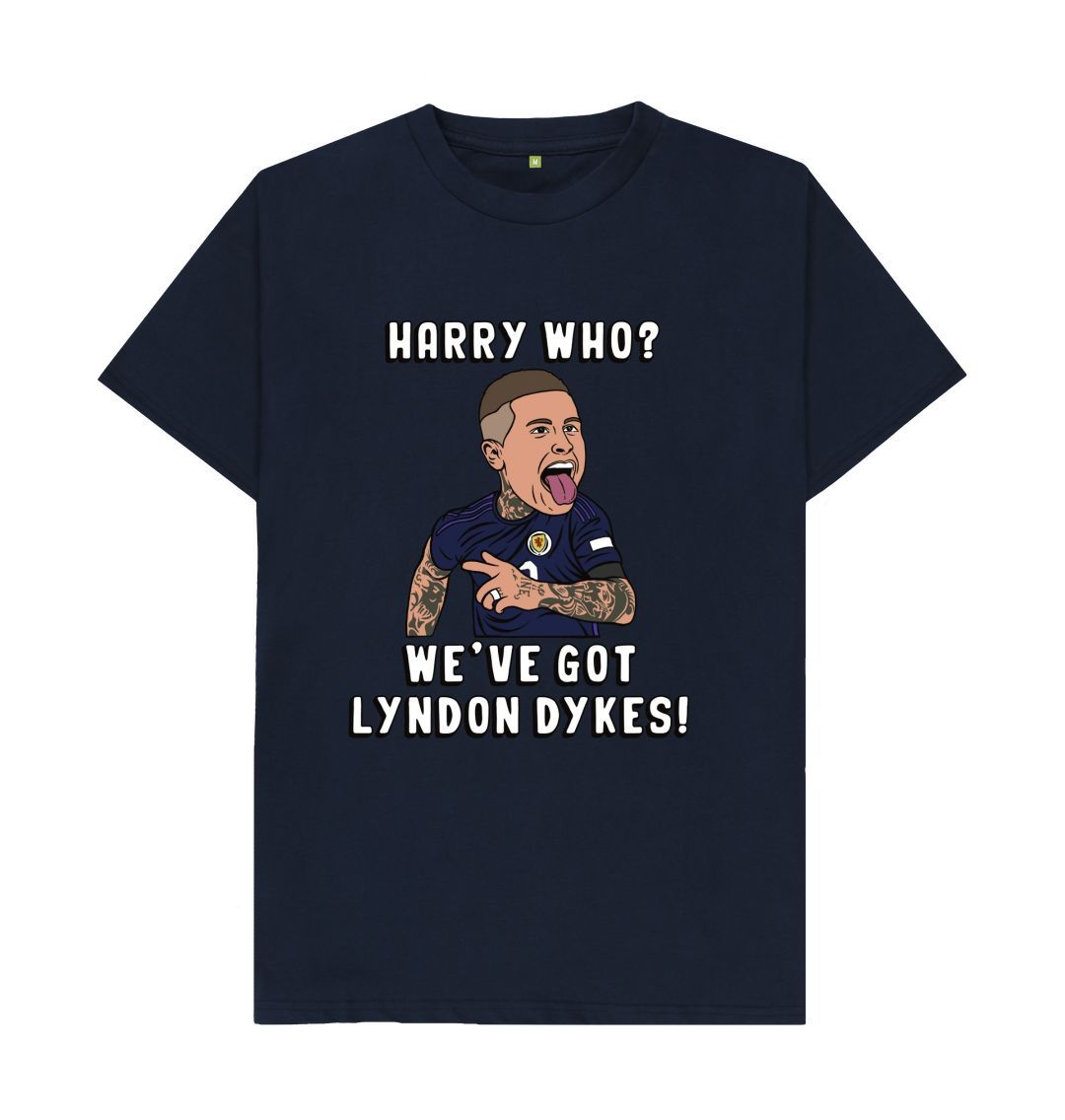 Navy Blue Scotland Euro 2024 Lydon Dykes T-shirt Navy