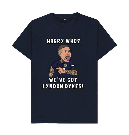 Navy Blue Scotland Euro 2024 Lydon Dykes T-shirt Navy