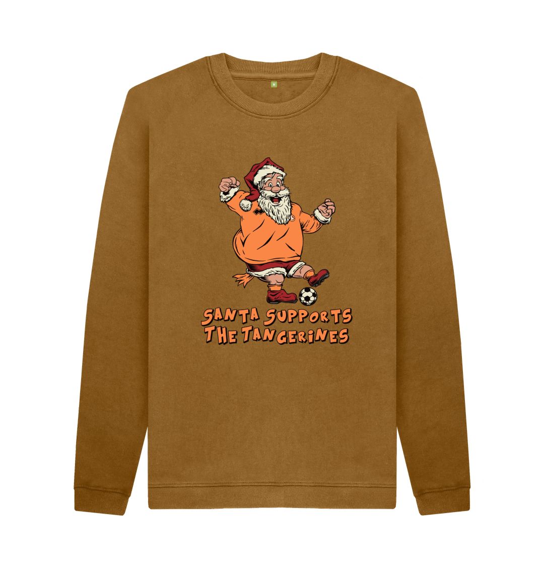 Brown Dundee United Men's Santa Jumper