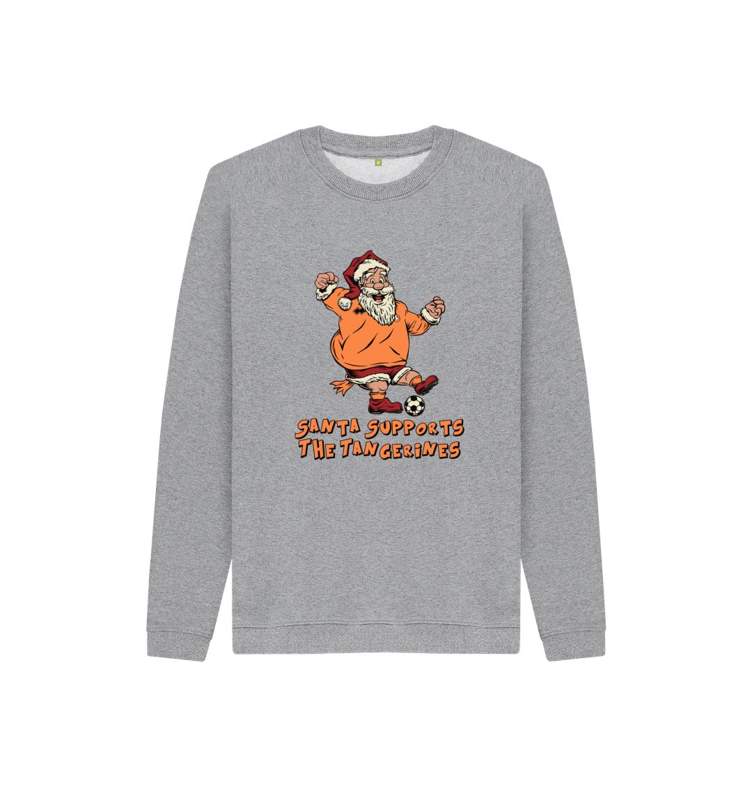 Athletic Grey Dundee United Kids Santa Jumper