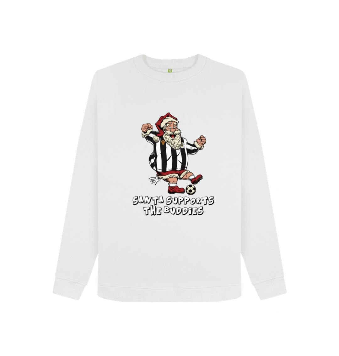 White St Mirren Women's Santa Jumper