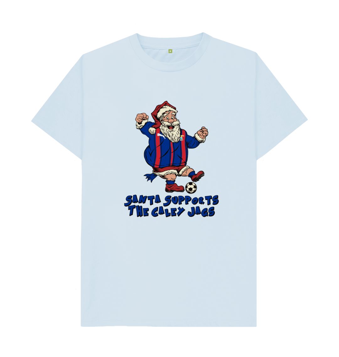 Sky Blue Inverness Men's Santa T-shirt