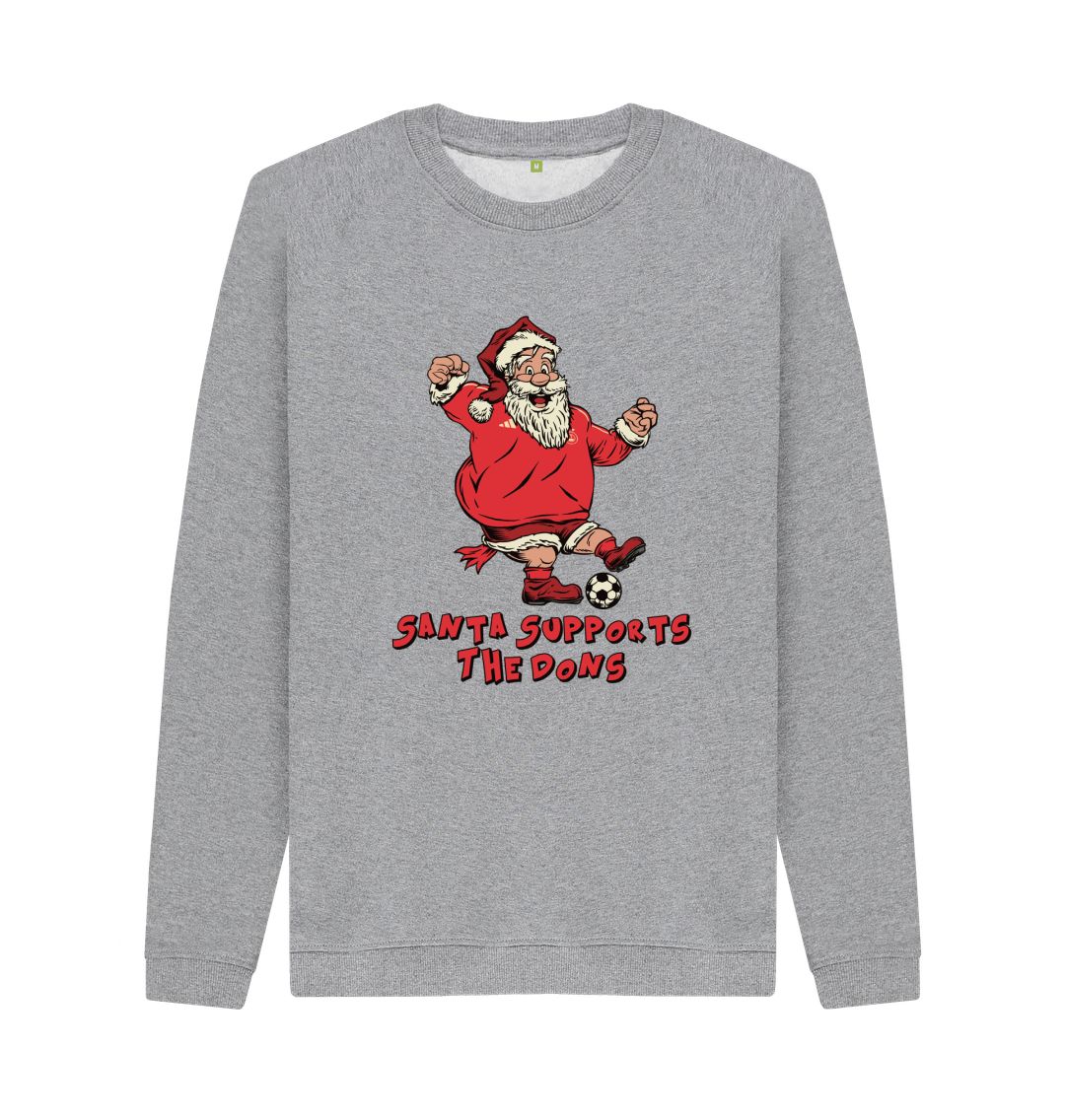 Light Heather Aberdeen Men's Santa Jumper