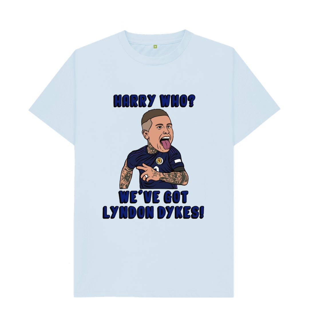 Sky Blue Scotland Euro 2024 Lyndon Dykes T-shirt