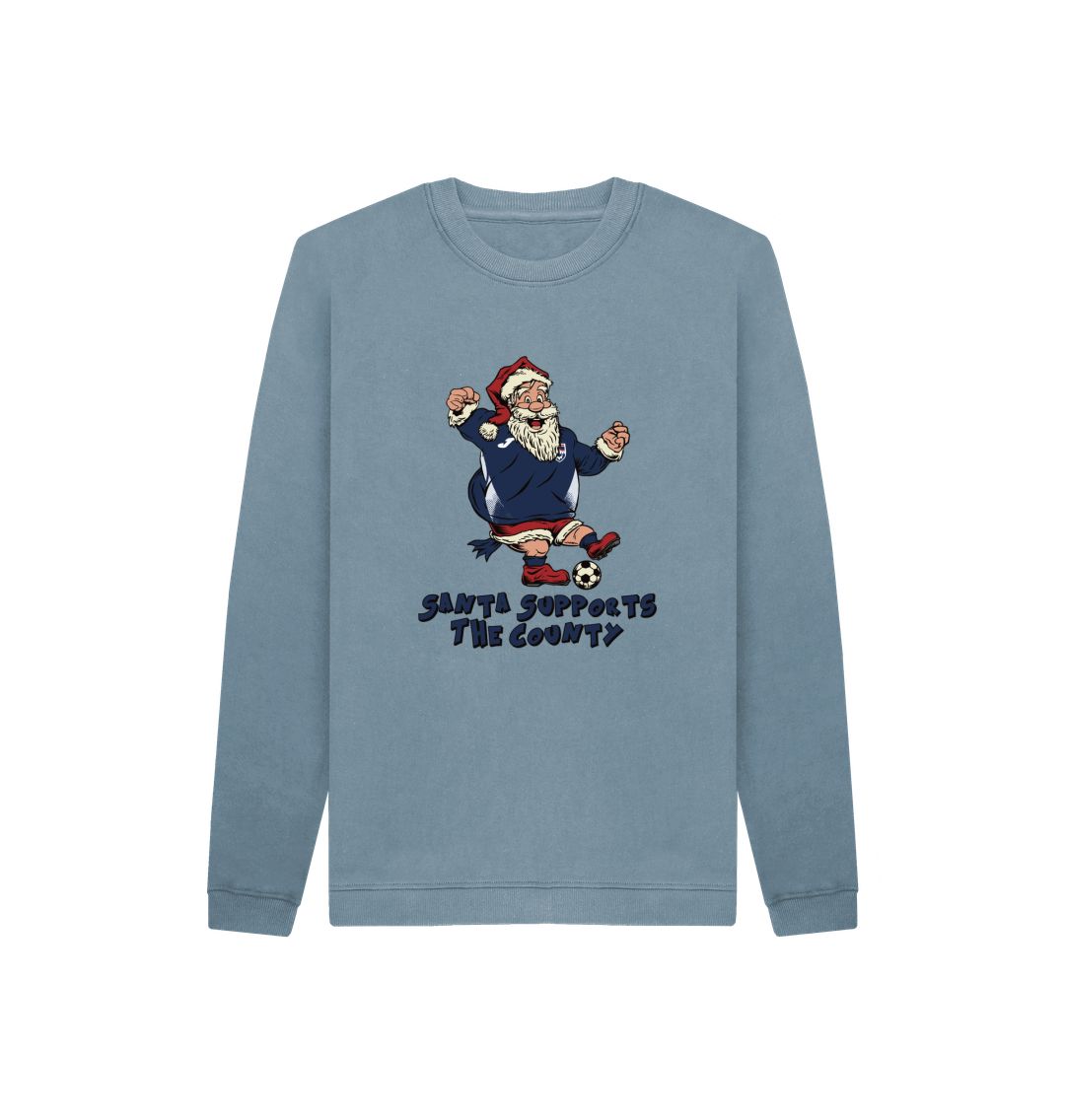 Stone Blue Ross County Kids Santa Jumper