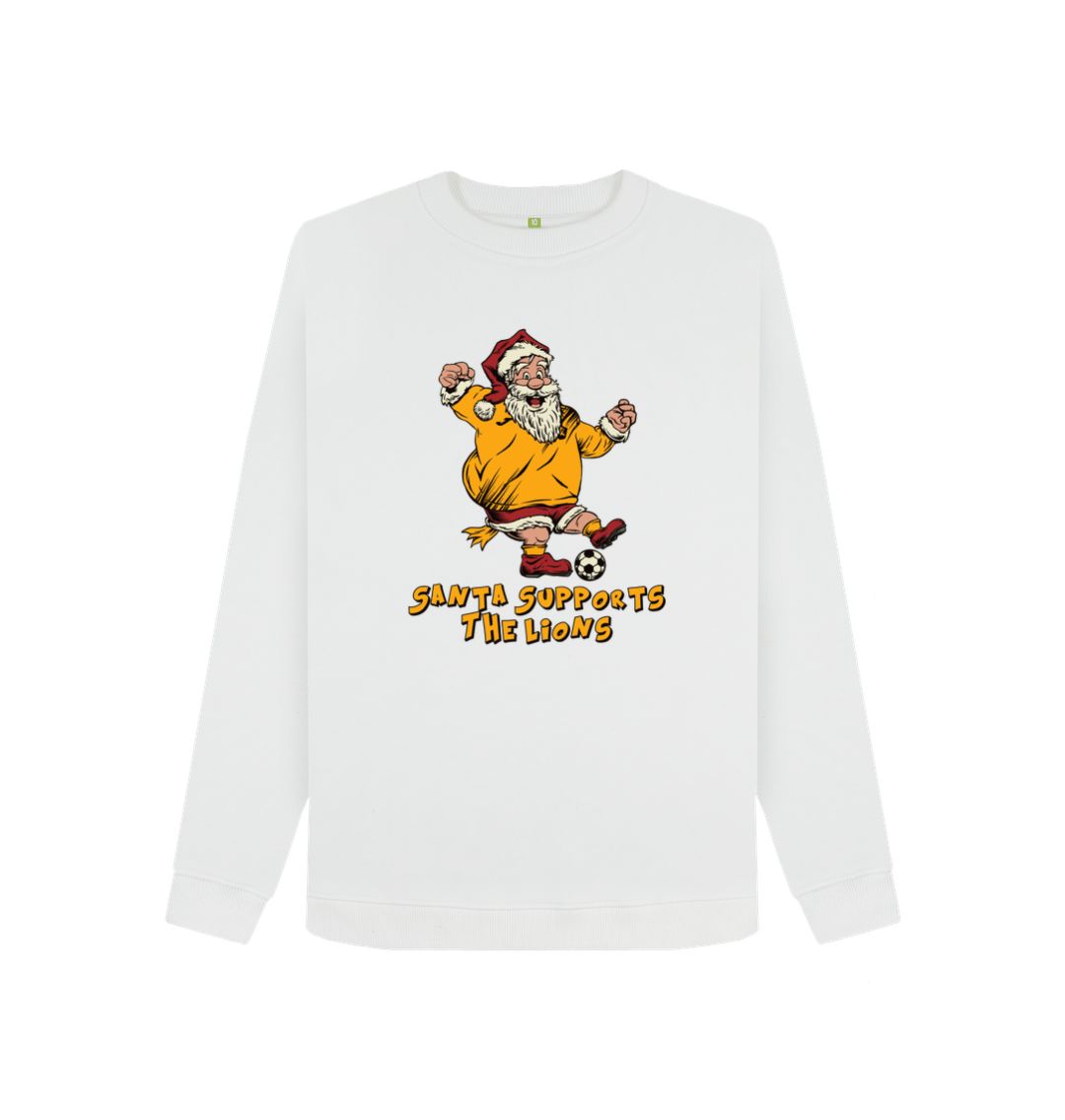 White Livingston Women's Santa Jumper