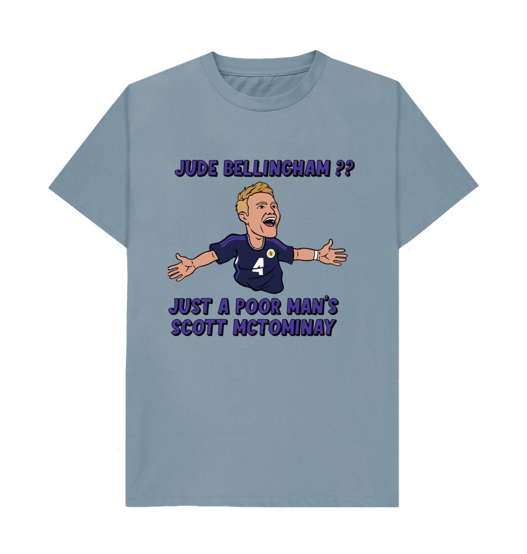 Stone Blue Scotland Football Euro 2024 McTominay T-shirt