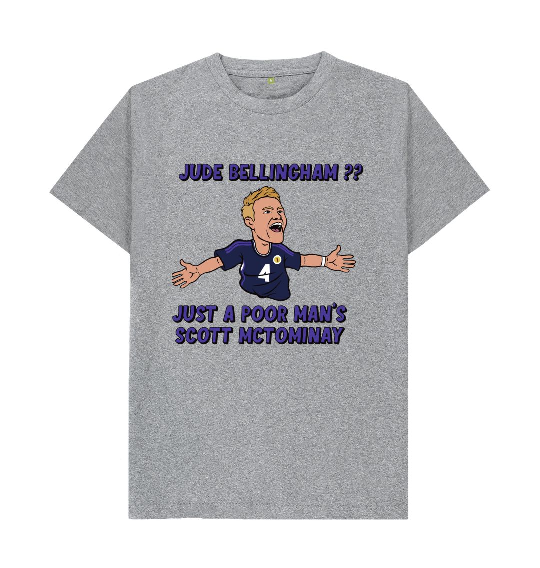 Athletic Grey Scotland Football Euro 2024 McTominay T-shirt