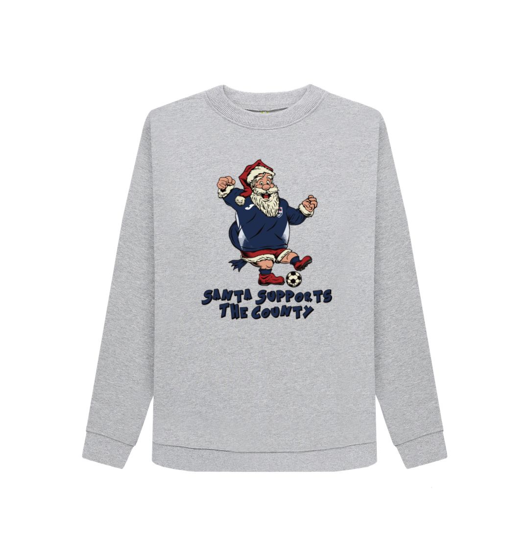 Light Heather Ross County Women's Santa Jumper