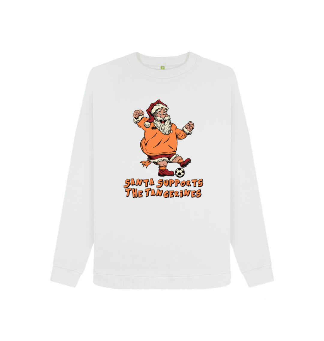 White Dundee United Women's Santa Jumper